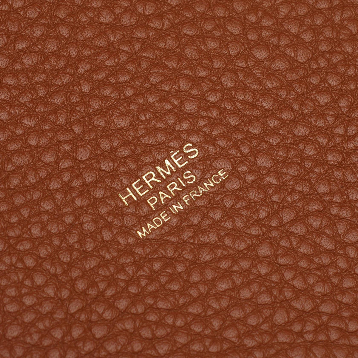 HERMES Picotin Lock PM HandbagGold Gold Brown Taurillon Clemence leather Taurillon Clemence 2101220042523