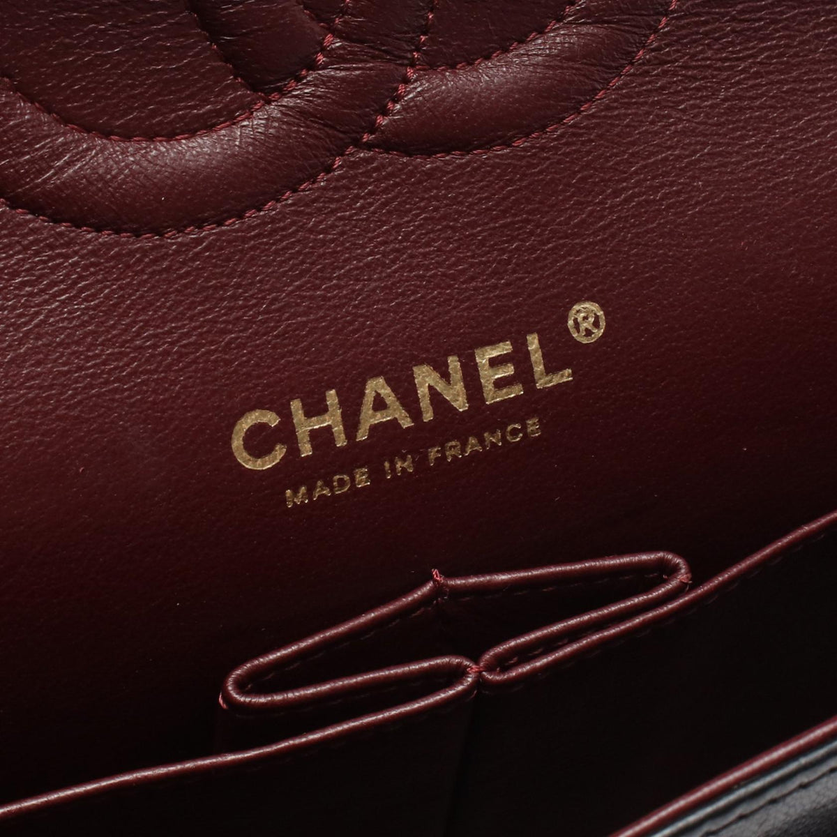 CHANEL Black Matelasse W flap Lambskin (sheep leather) 2101220042554