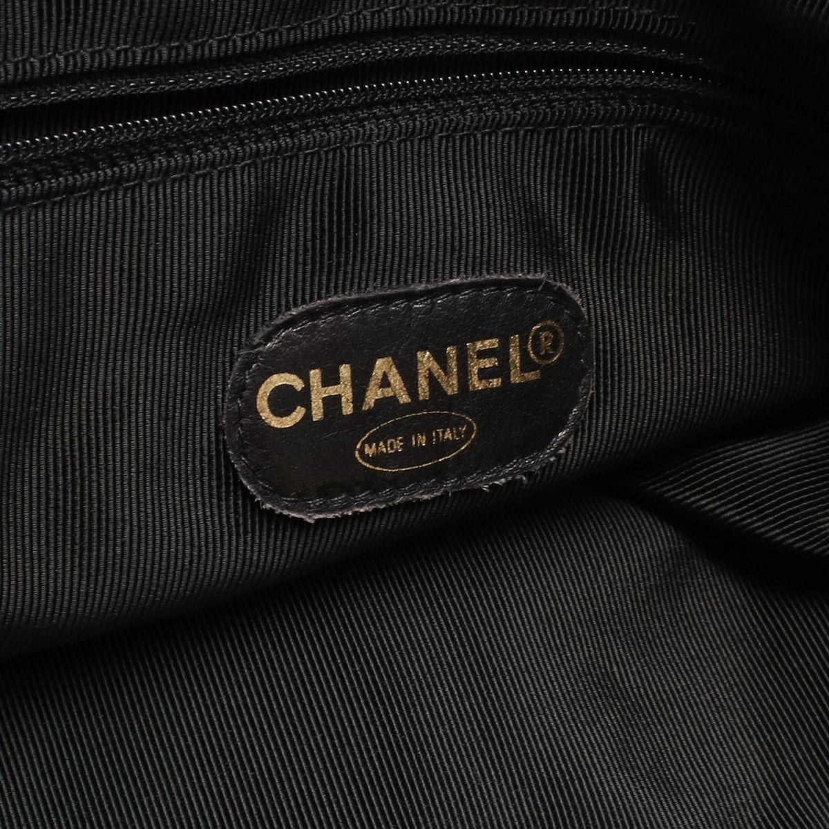 CHANEL Black COCO Mark Lambskin (sheep leather) 2101220042530