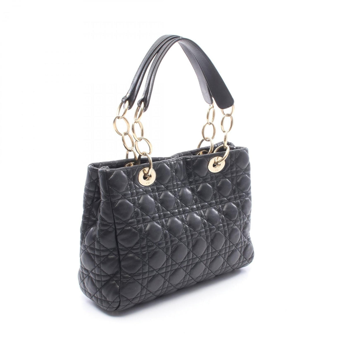 Dior Canage Tote Bag Tote Bag Black Lambskin (sheep leather) 2101220037949