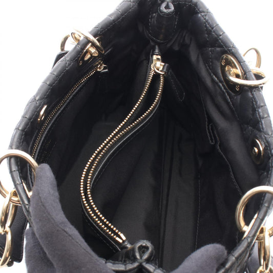 Dior Canage Tote Bag Tote Bag Black Lambskin (sheep leather) 2101220037949