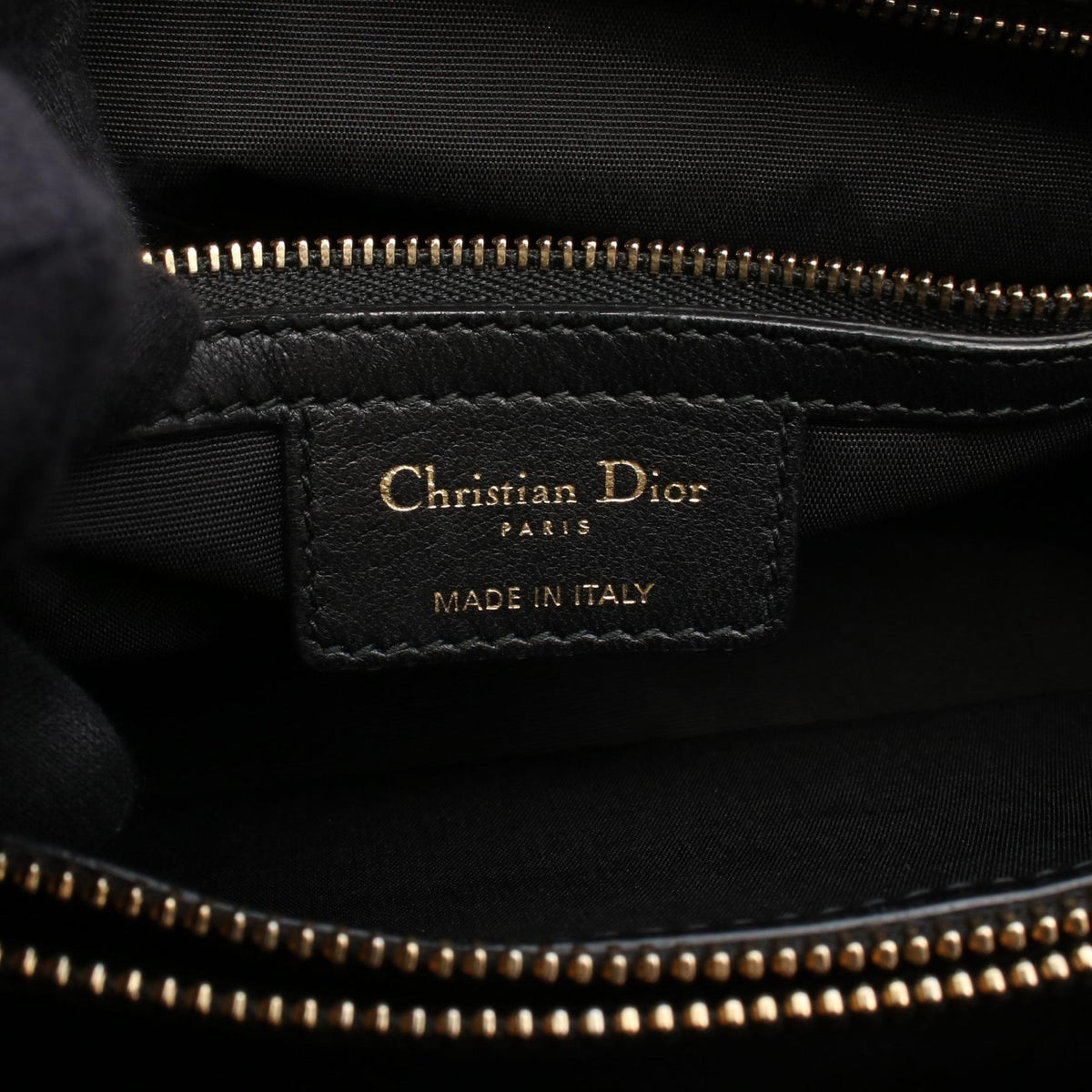 Dior Canage Tote Bag Tote Bag Black Lambskin (sheep leather) 2101220037949