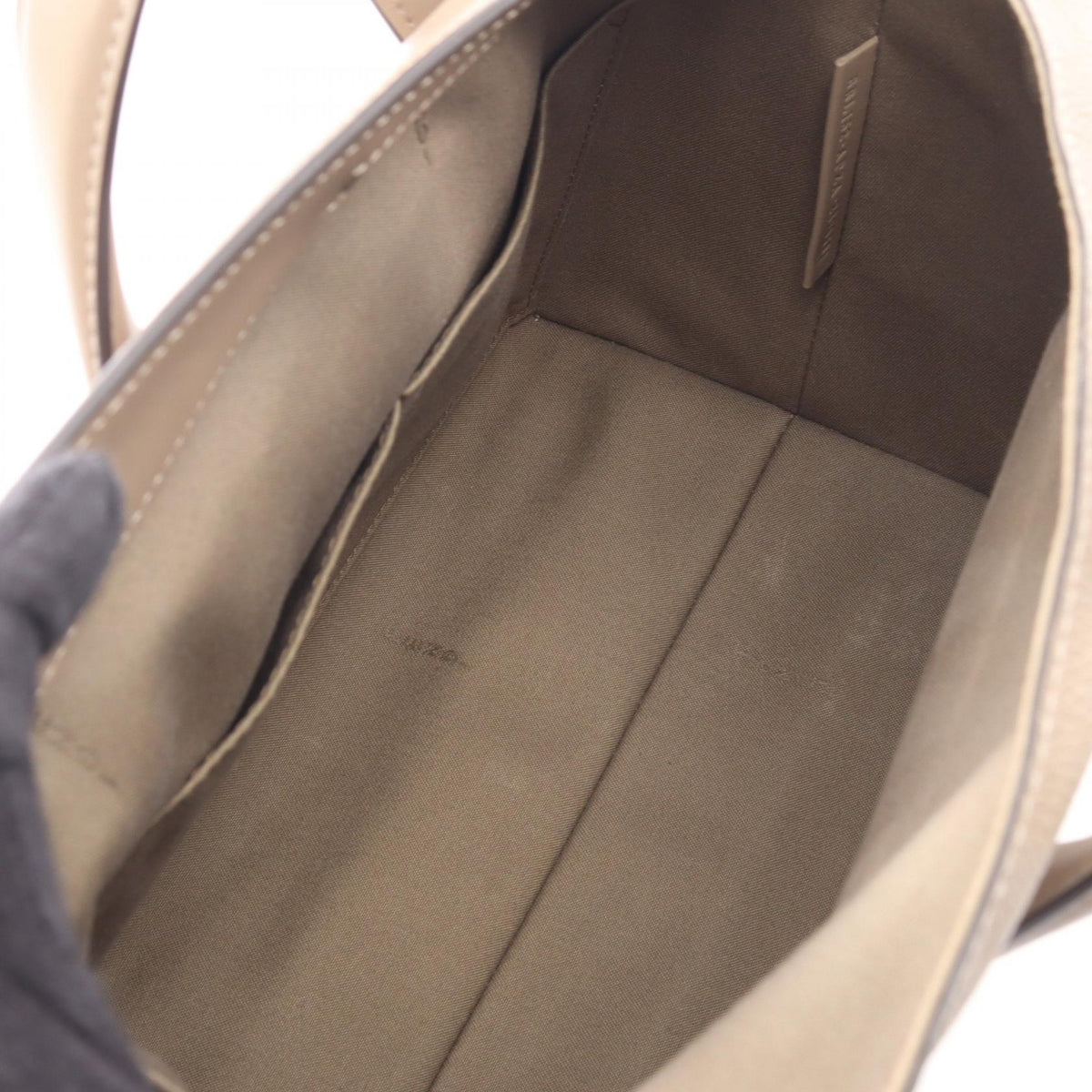 FENDI Boston 365 Medium 2WAY Handbag Beige leather 8BL152 2107400258425