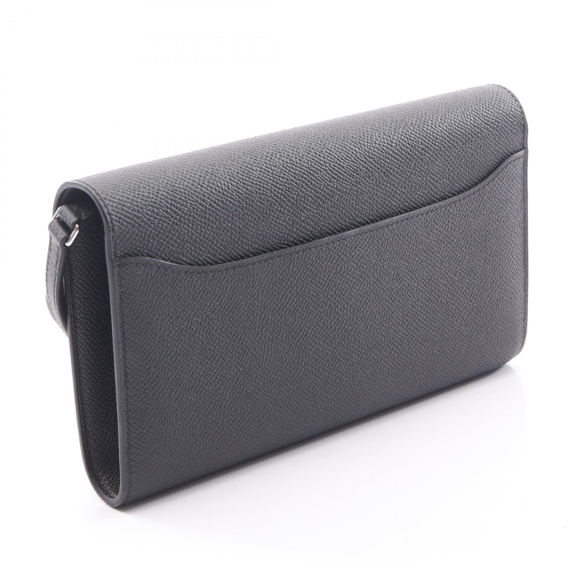 HERMES constance long to go Shoulder Bag Black Epsom leather 2118700090370