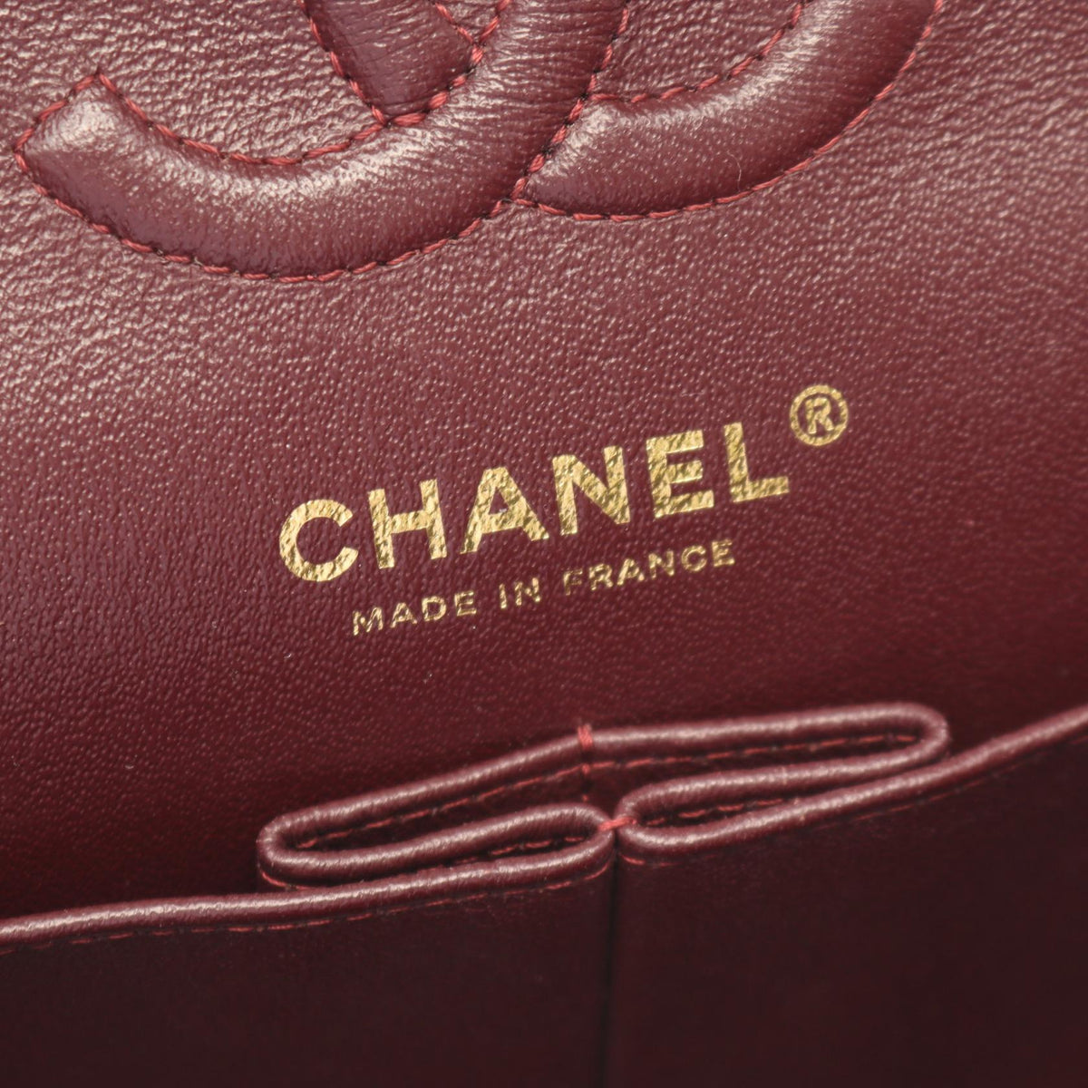 CHANEL Black Matelasse W flap Grained Calfskin leather 2101220037925