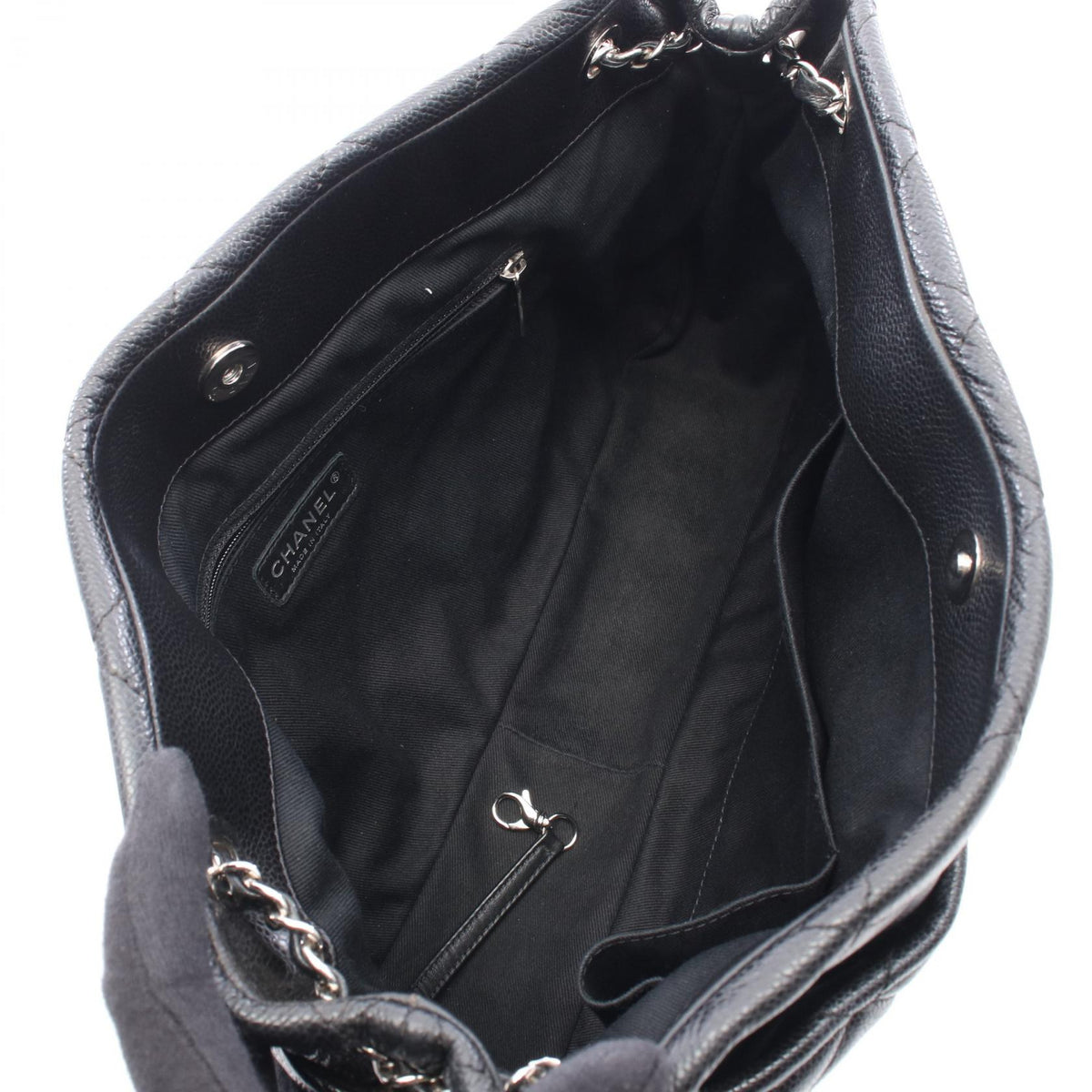 CHANEL Black Matelasse COCO Mark Grained Calfskin leather 2101220037970