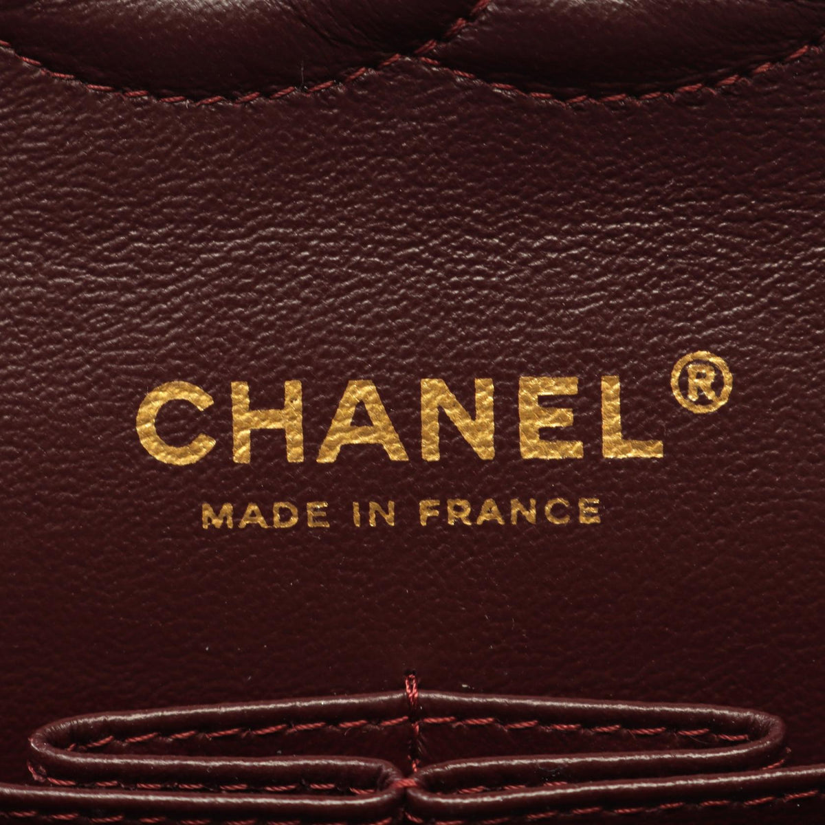 CHANEL Black Matelasse W flap Grained Calfskin leather 2101220037994