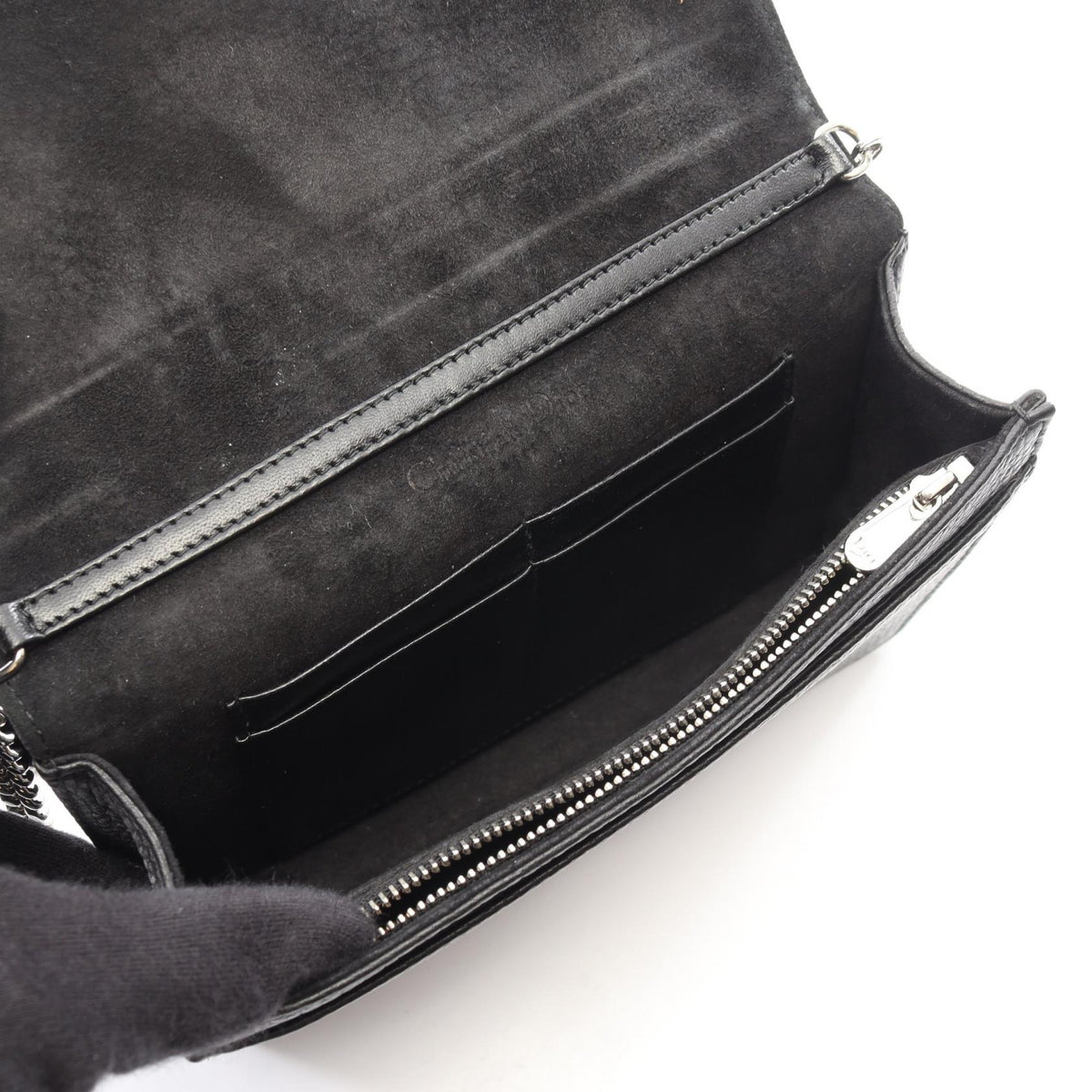 Dior DIORAMA Shoulder Bag Black leather 2101220037277