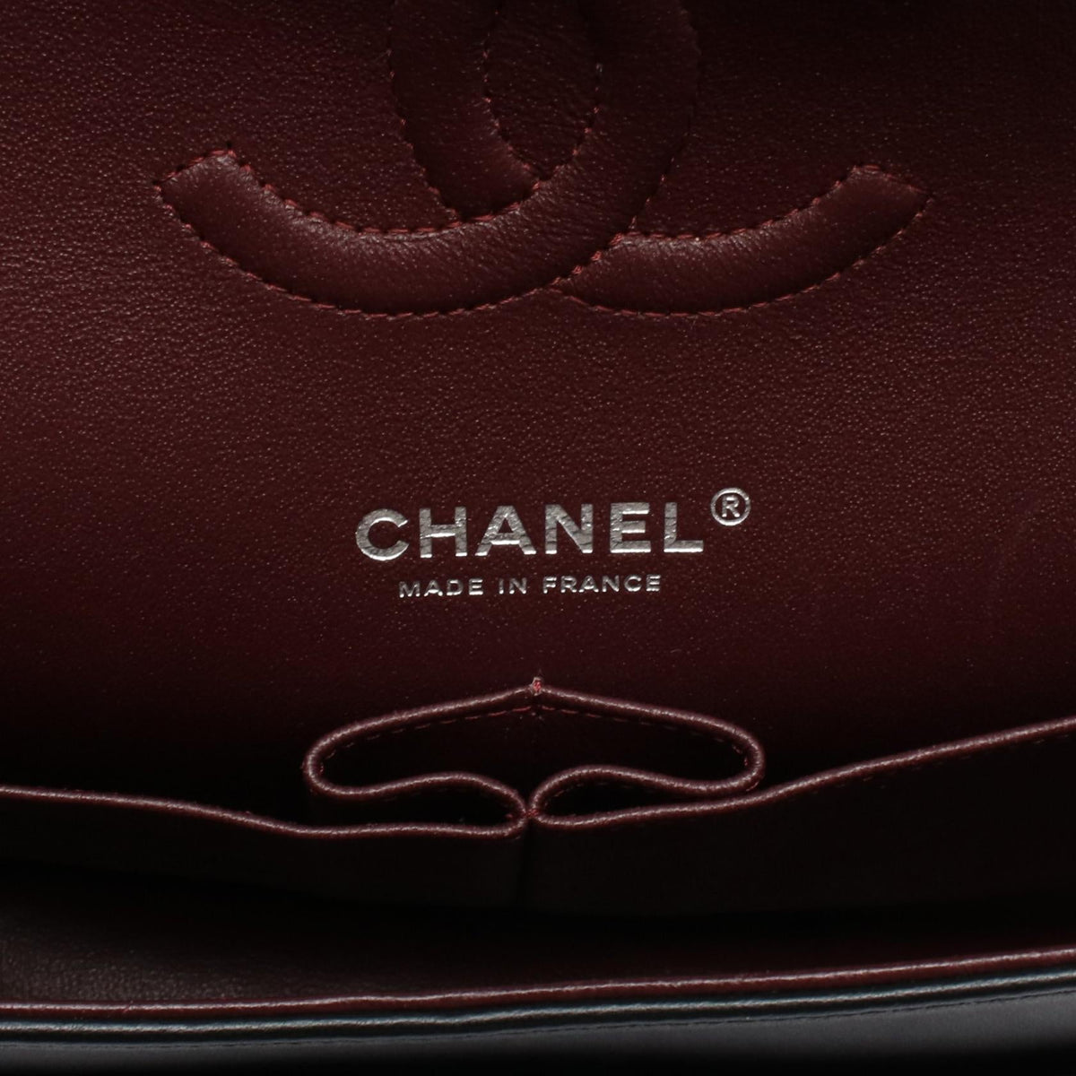 CHANEL Black Matelasse W flap Lambskin (sheep leather) 2101220037796