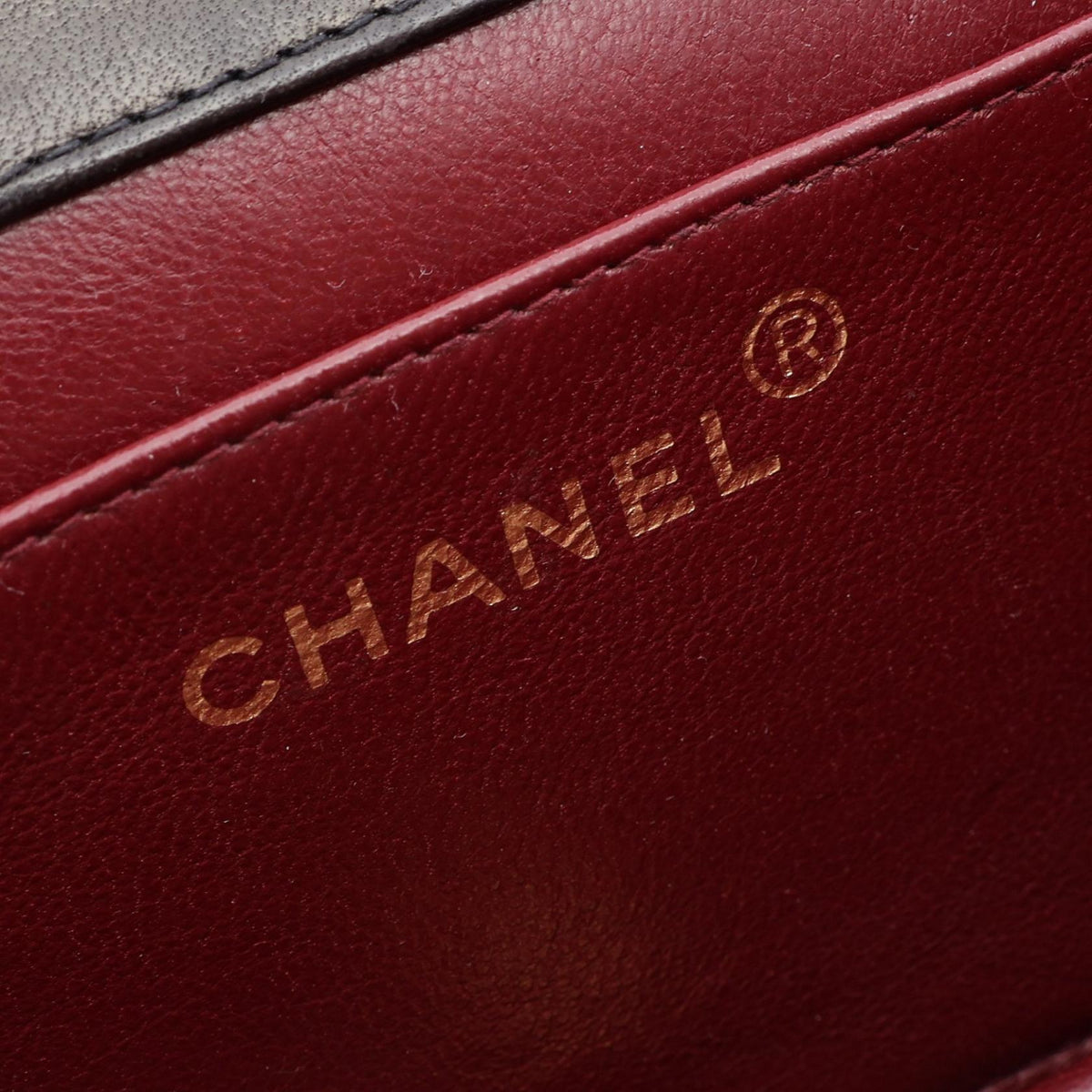 CHANEL Black Mini Matelasse Push-Lock Full Flap Lambskin (sheep leather) 2101220037864