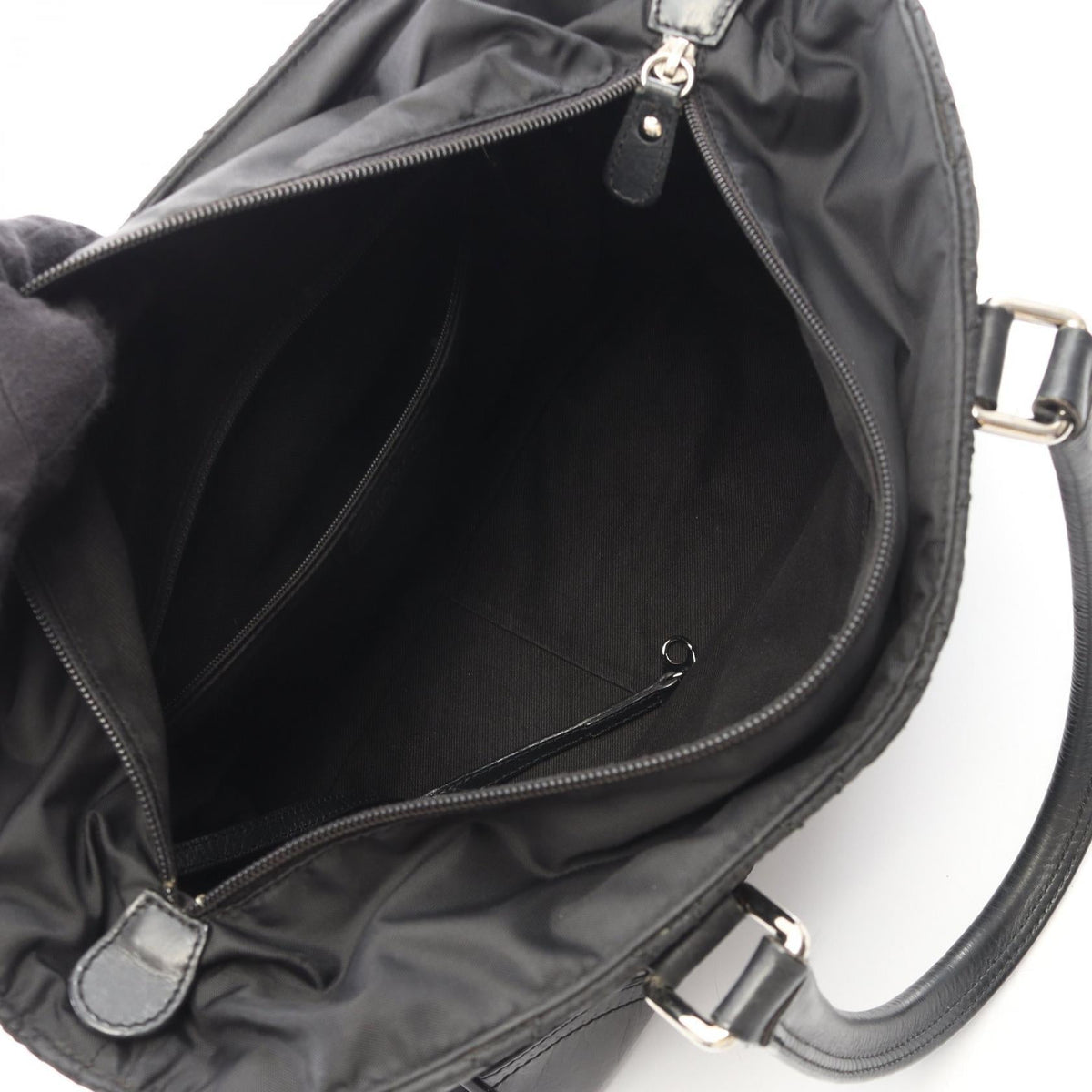 CHANEL Black Paris New York Line Nylon�leather A33100 2101220036126