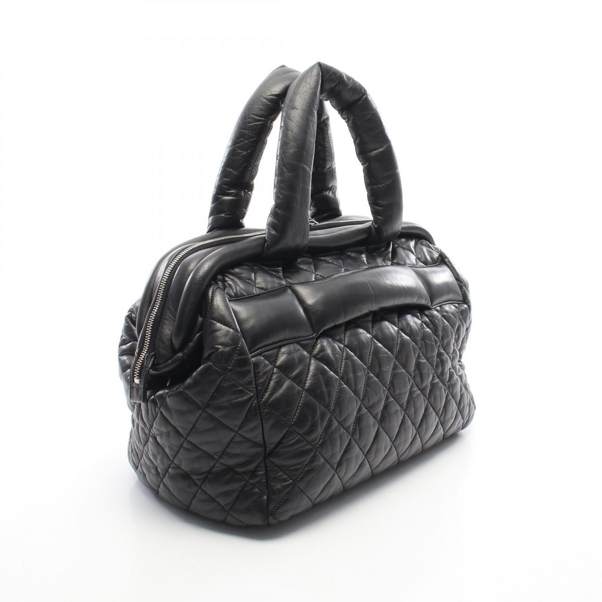 CHANEL Black/Bordeaux Cococoon Lambskin (sheep leather) 2101220035433
