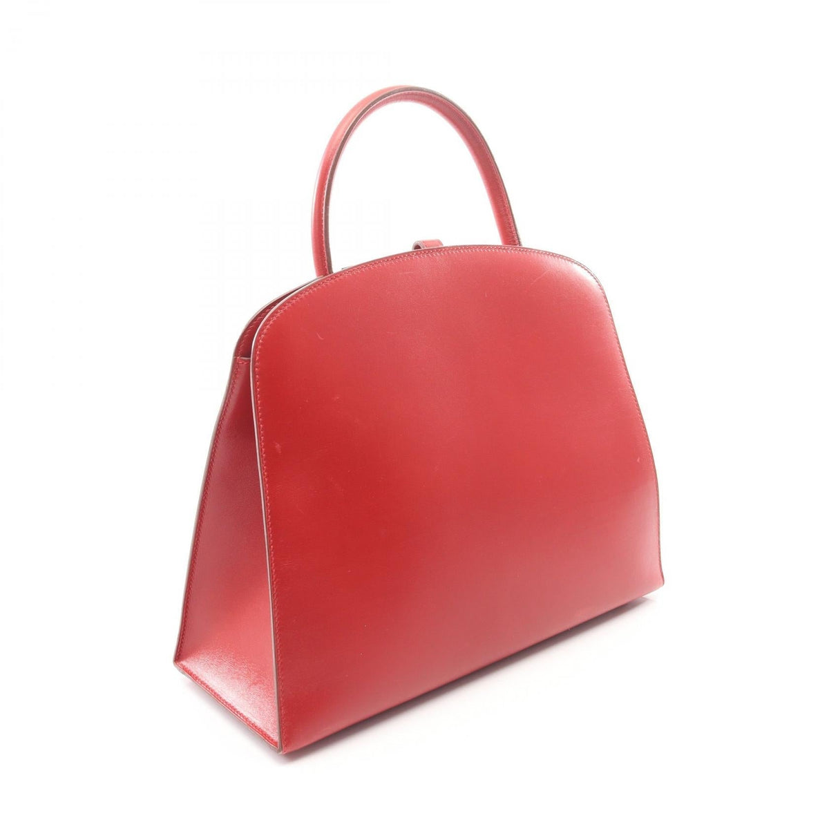 HERMES Darvi MM Rouge vif Handbag Red Box calf leather Calfskin (cowhide) 2101220035532