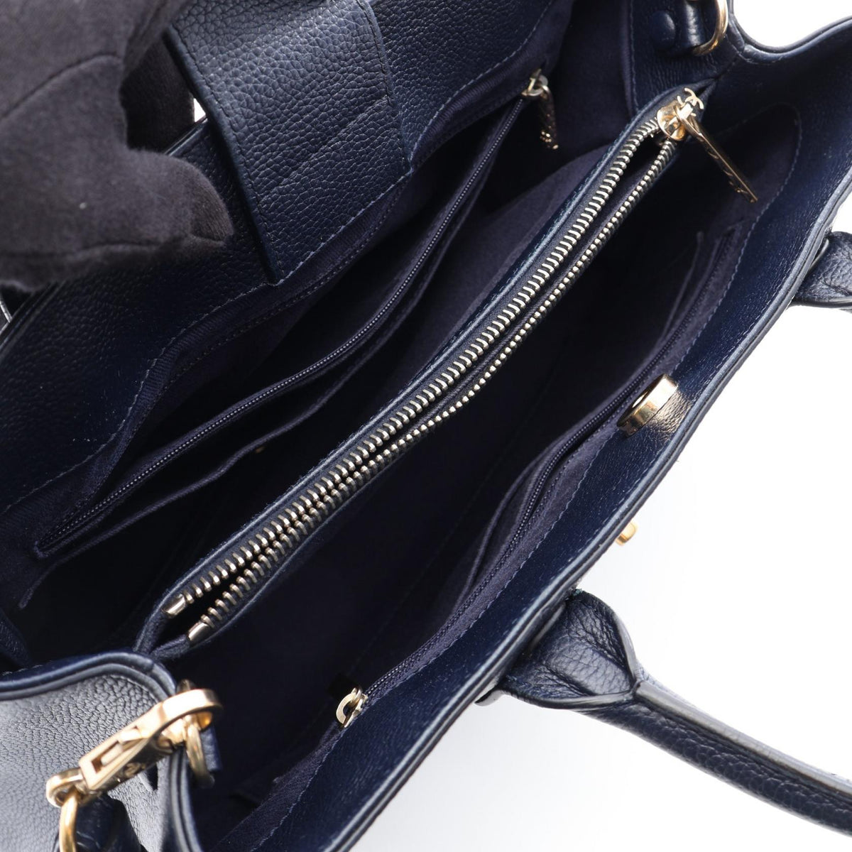 CHANEL Navy Neo Executive Tote 2WAY leather A69930 2101220035792