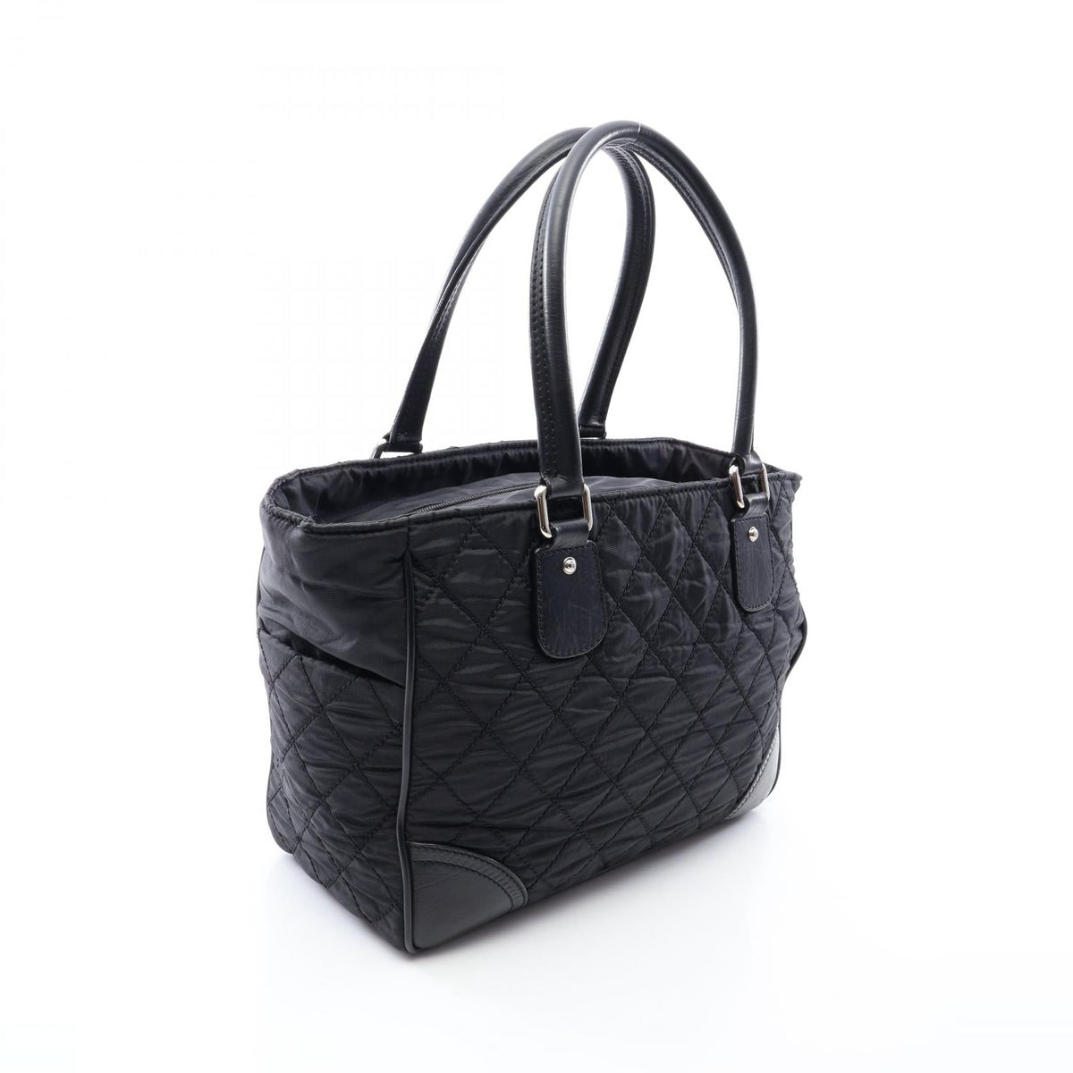 CHANEL Black Paris New York Line Nylon�leather A33100 2101220035815