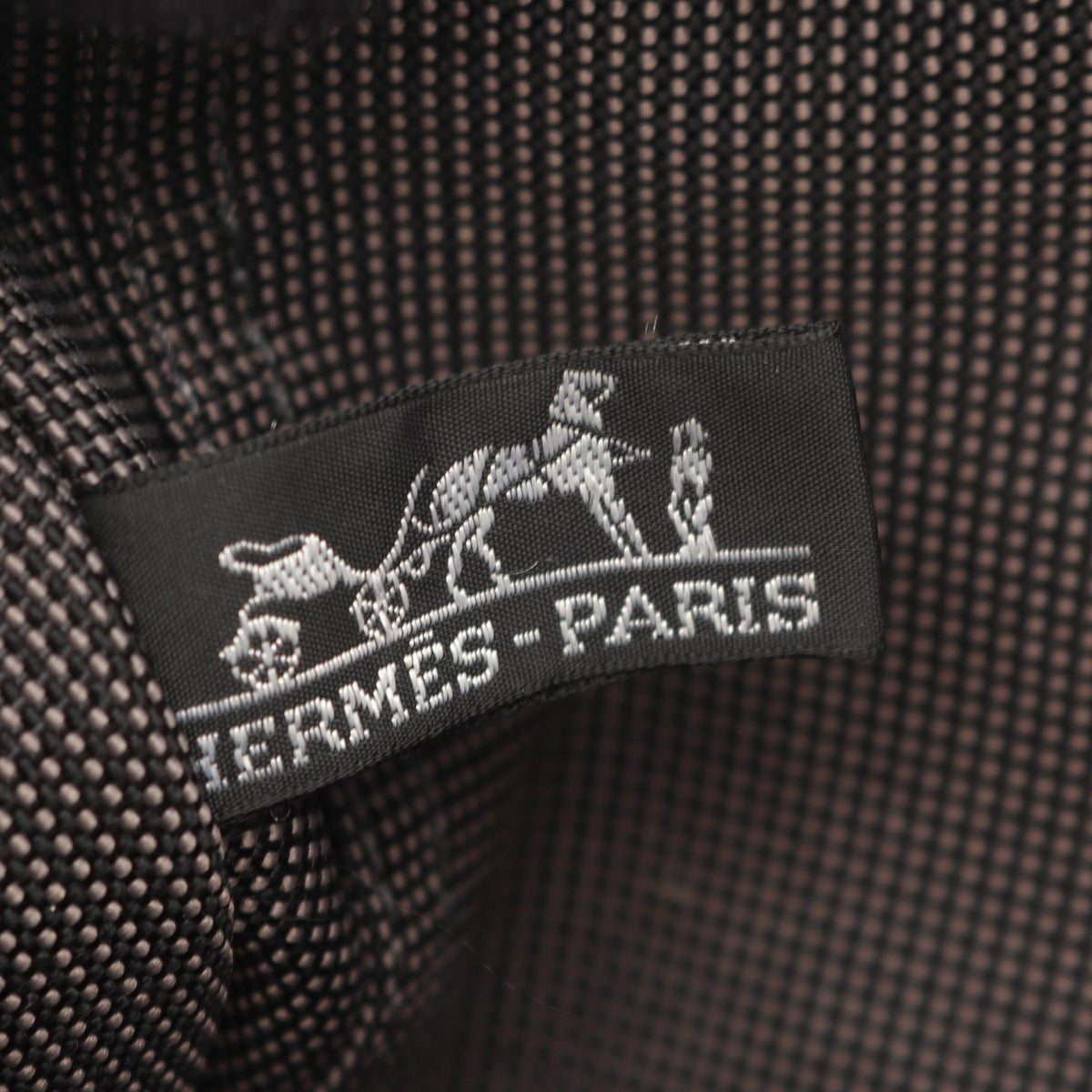 HERMES HerlinePM Tote Bag Gray Other Nylon canvas 2101220031084