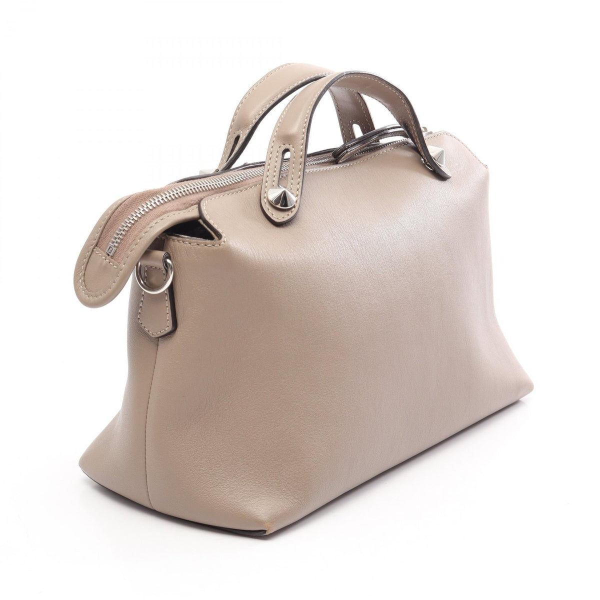 FENDI BY THE WAY MEDIUM (2-Way) Handbag Beige leather 8BL124 2101220031343