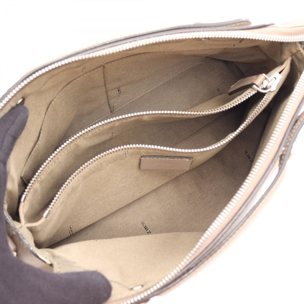FENDI BY THE WAY MEDIUM (2-Way) Handbag Beige leather 8BL124 2101220031343