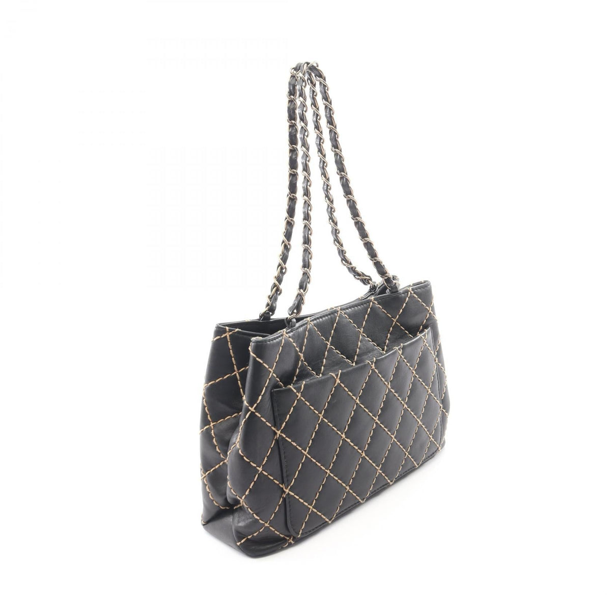 CHANEL Black Wild stitch leather 2101220031435