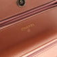 CHANEL Gold Matelasse metallic leather 2104102524216