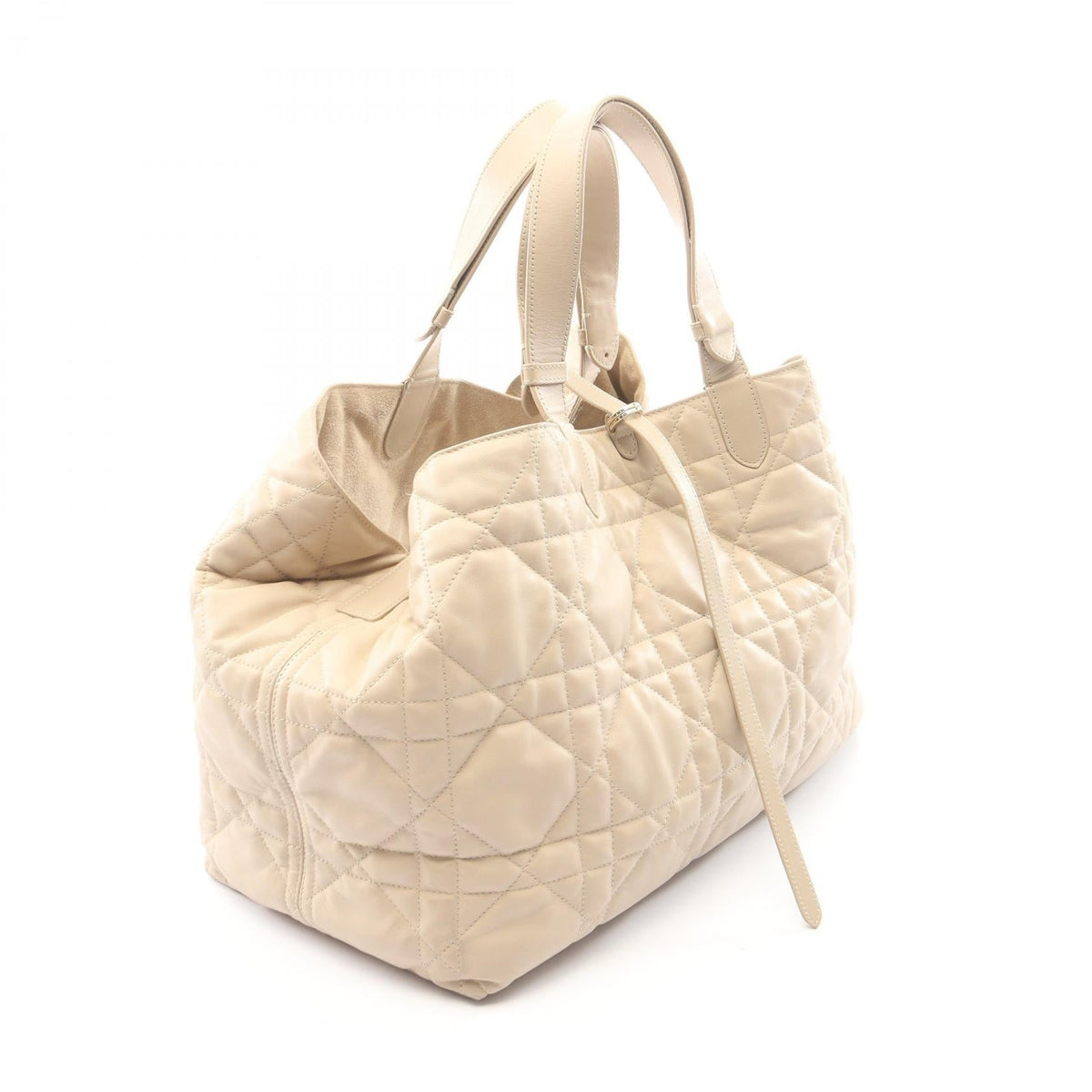 Dior Toujours Large Microcannage Tote Bag Beige leather M2820OSHJ 2120100034502