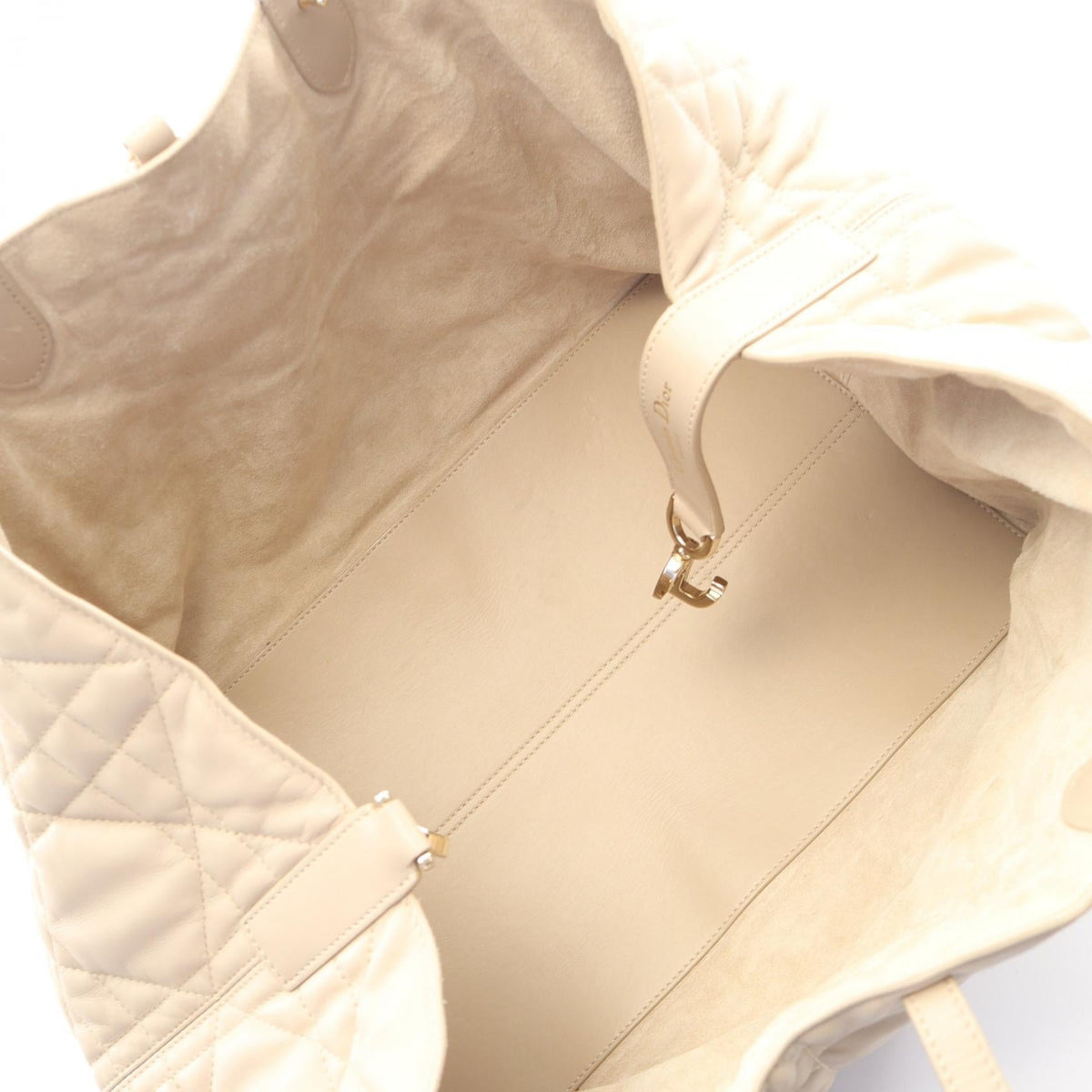 Dior Toujours Large Microcannage Tote Bag Beige leather M2820OSHJ 2120100034502