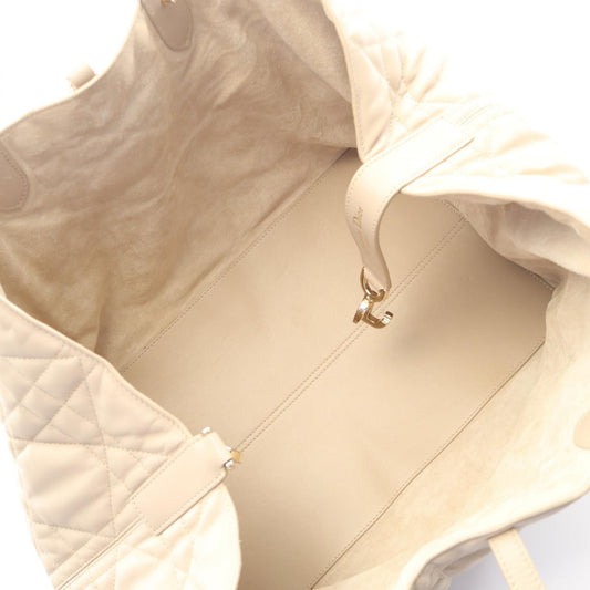 Dior Toujours Large Microcannage Tote Bag Beige leather M2820OSHJ 2120100034502