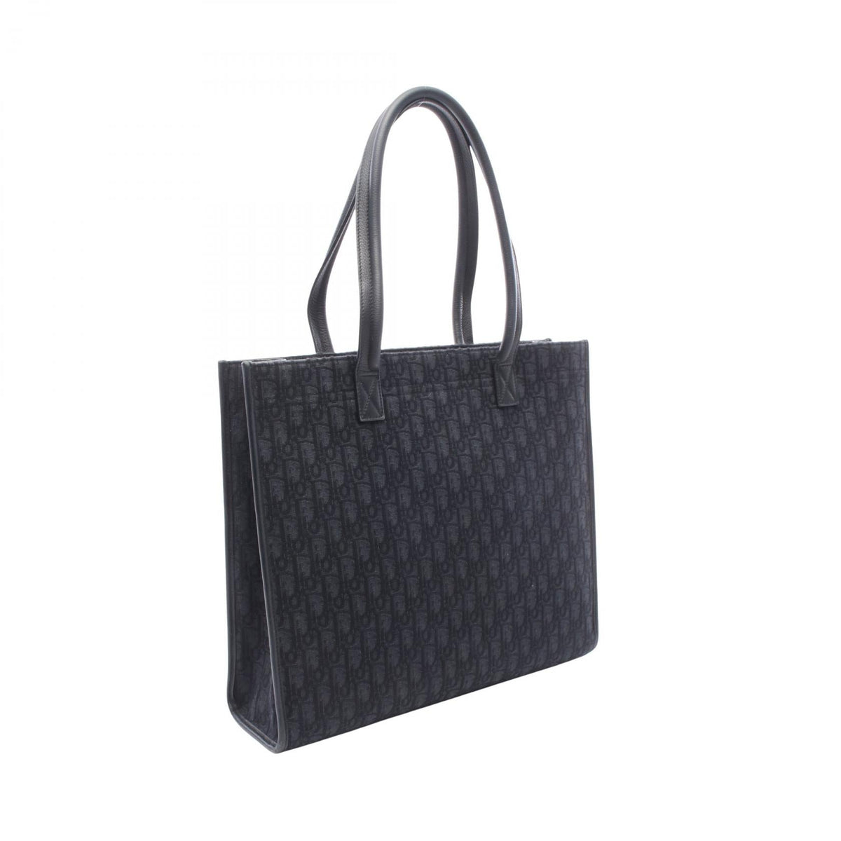 Dior SAFARI Safari Oblique Tote Bag Black canvas�leather 1ESSH224YMJ 2120100034526