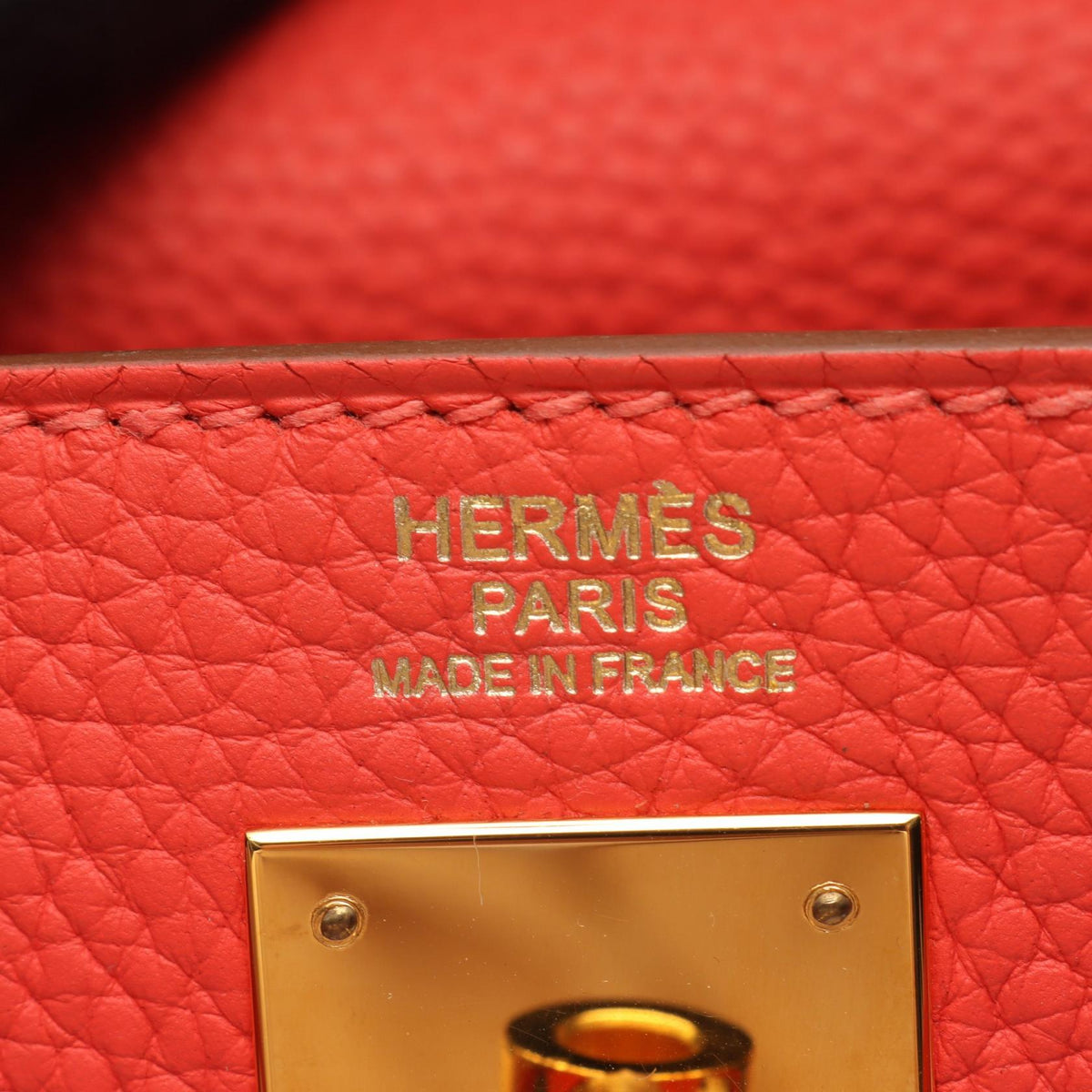 HERMES Kelly 32 Rose Jaipur 2-Way (Inside Stitching) HandbagRose jaipur Rose jaipur Pink Taurillon Clemence leather 2101220020088