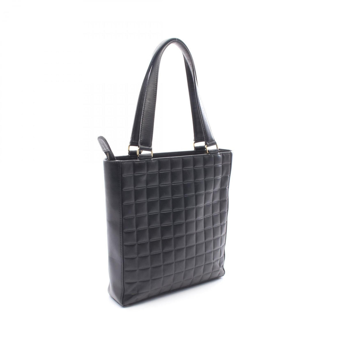 CHANEL Black Chocolate bar Lambskin (sheep leather) A17443 2101220019150