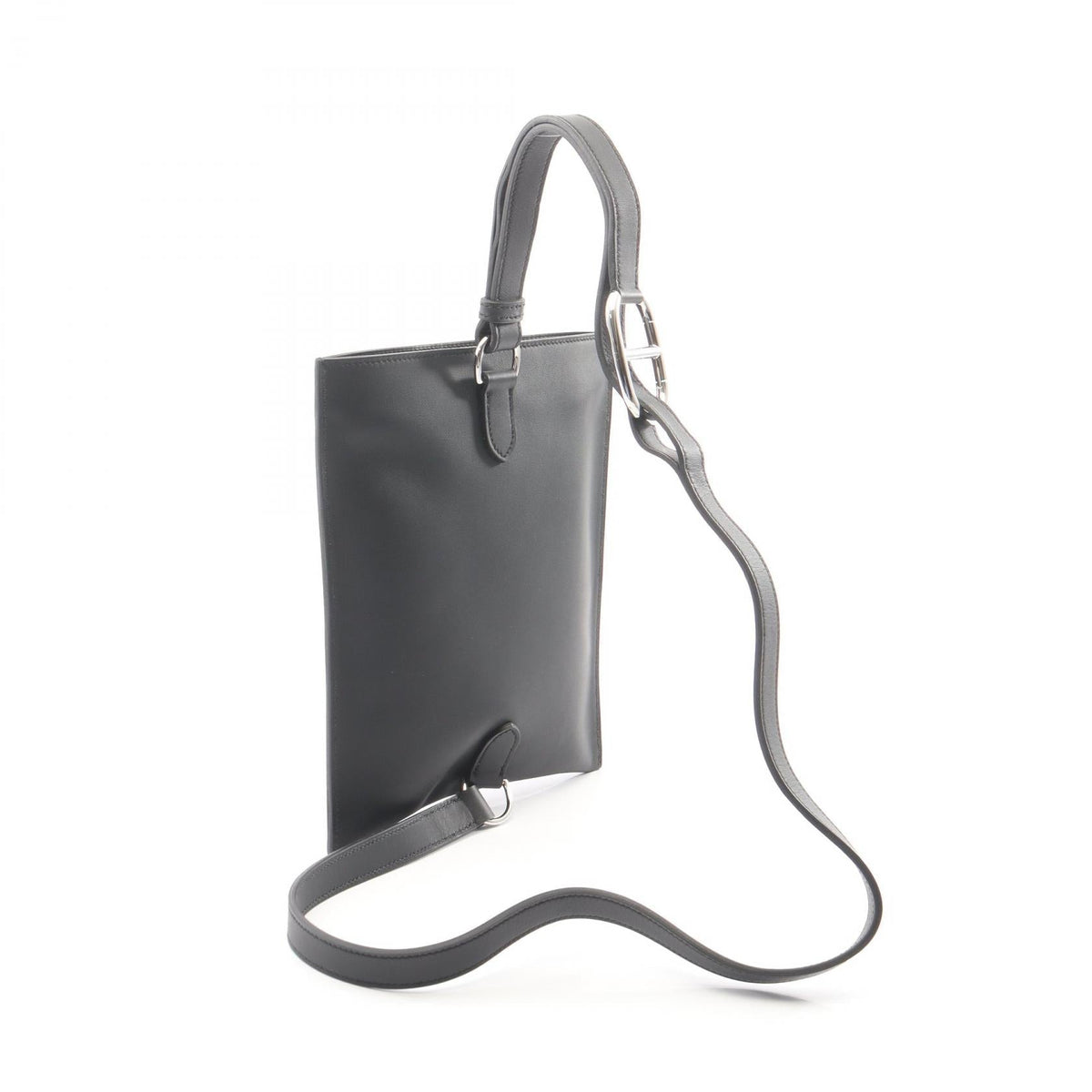 HERMES Portefeuille Poschamp Plus Waist bag Body bag Black Vaux Swift leather Other Vaux Swift leather 2101220019518