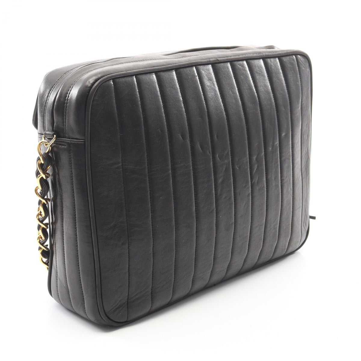 CHANEL Black Mademoiselle Tassel Lambskin (sheep leather) 2101220019624