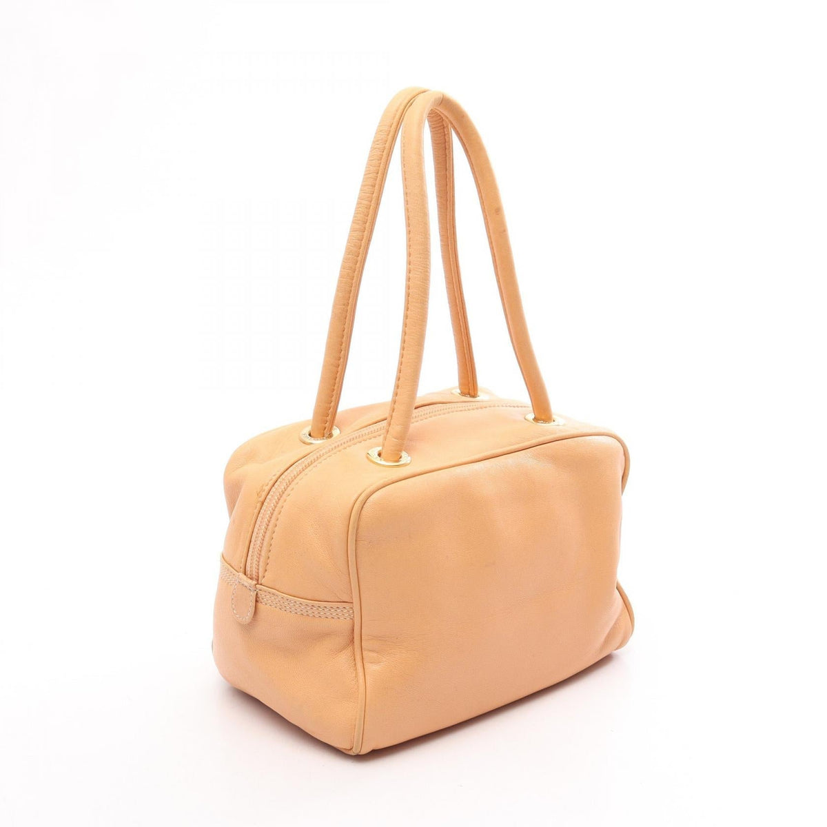 LOEWE Anagram mini Tote Bag Orange leather 2101220018504