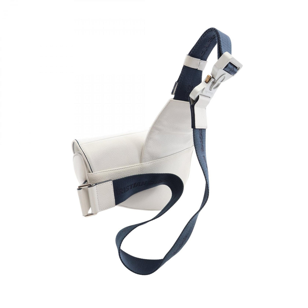 Dior saddle Waist bag Body bag White/Navy/Red leather 2101220016654