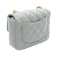 CHANEL Green Mini Matelasse Lambskin (sheep leather) 2104102523363