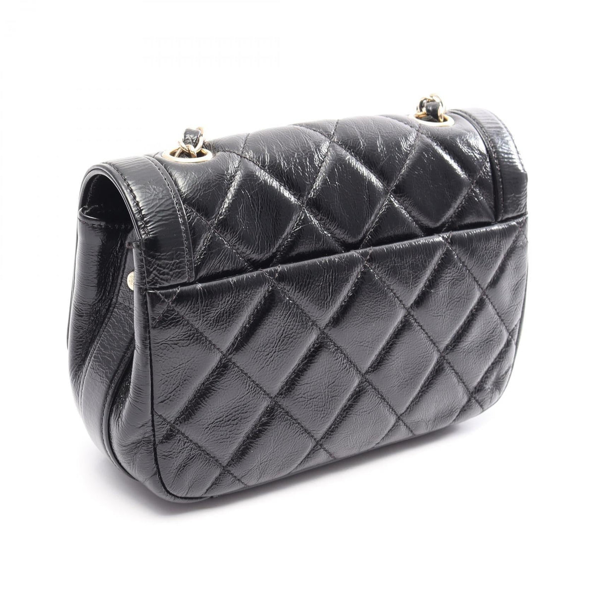 CHANEL Black Matelasse leather 2104102523523