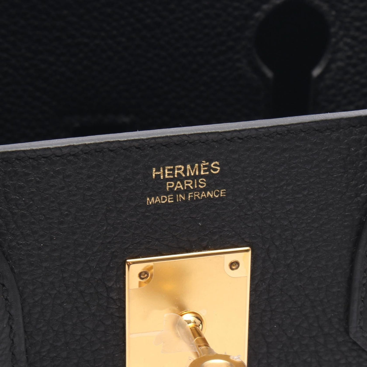HERMES Birkin 30 Handbag Black Togo leather leather Togo leather 2120300055031