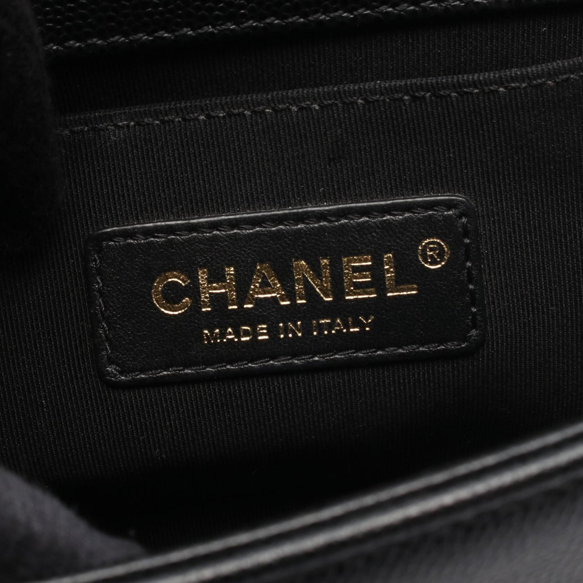 CHANEL Black Boy Chanel Small Grained Calfskin leather A67085 2104102523424