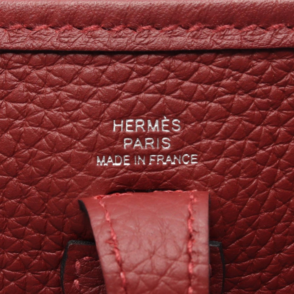 HERMES EvelyneTPM Amazon Shoulder BagRouge H Rouge H Bordeaux Taurillon Clemence leather Taurillon Clemence 2101220013509