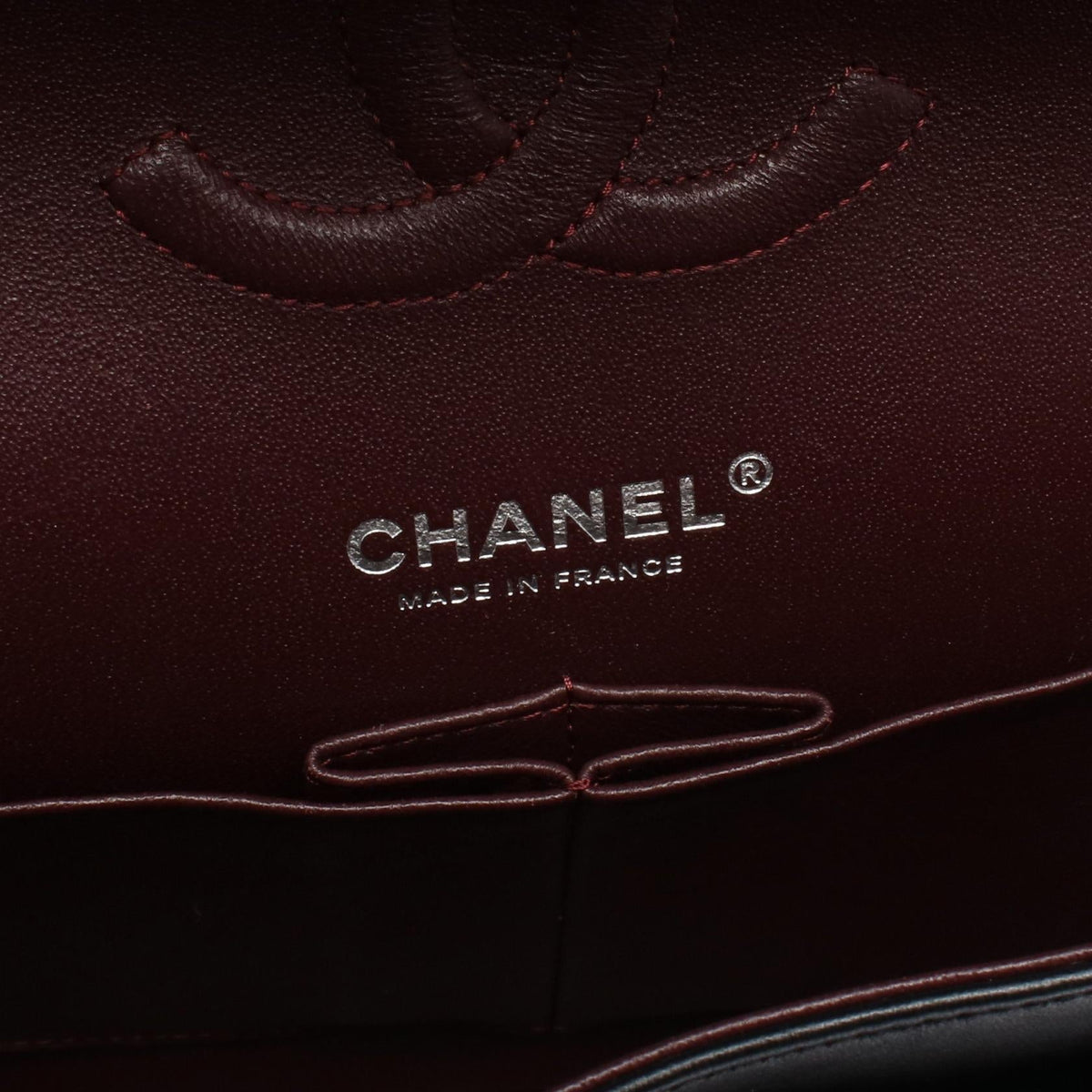 CHANEL Black Matelasse W flap Lambskin (sheep leather) 2101220013615