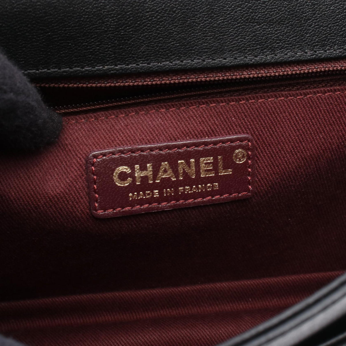 CHANEL Black Matelasse leather 2101220013813