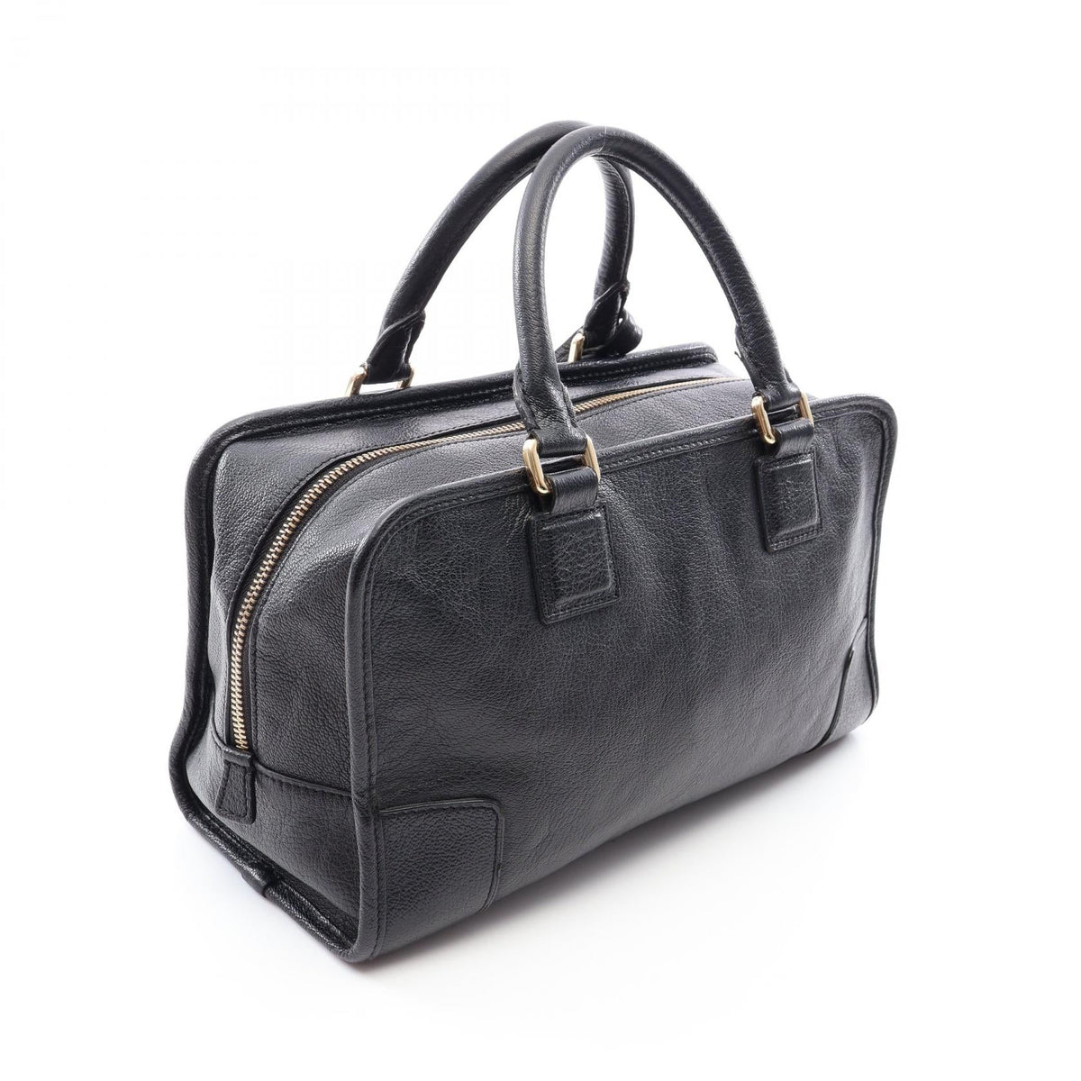 LOEWE Americana 28 Handbag Black leather 2101220012670