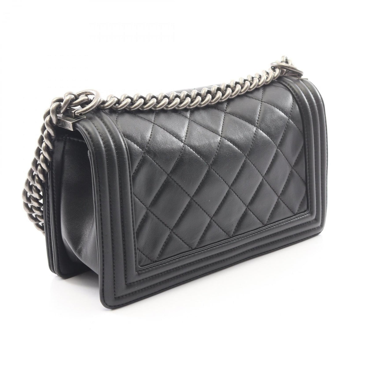 CHANEL Black Boy chanel Lambskin (sheep leather) A67086 2101220012731