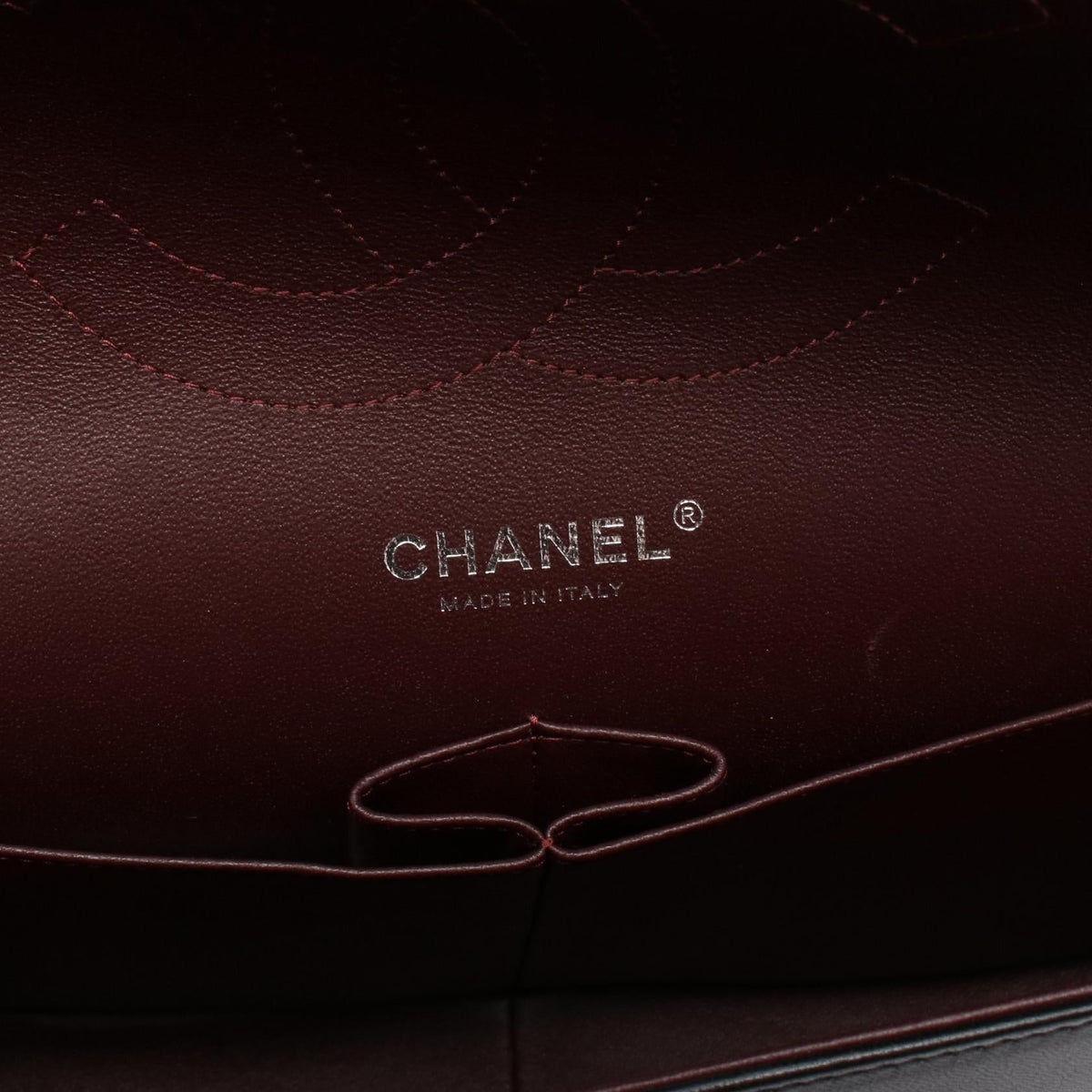 CHANEL Black Deca Matelasse 30 Classic Large W Flap Lambskin (sheep leather) 2101220011918