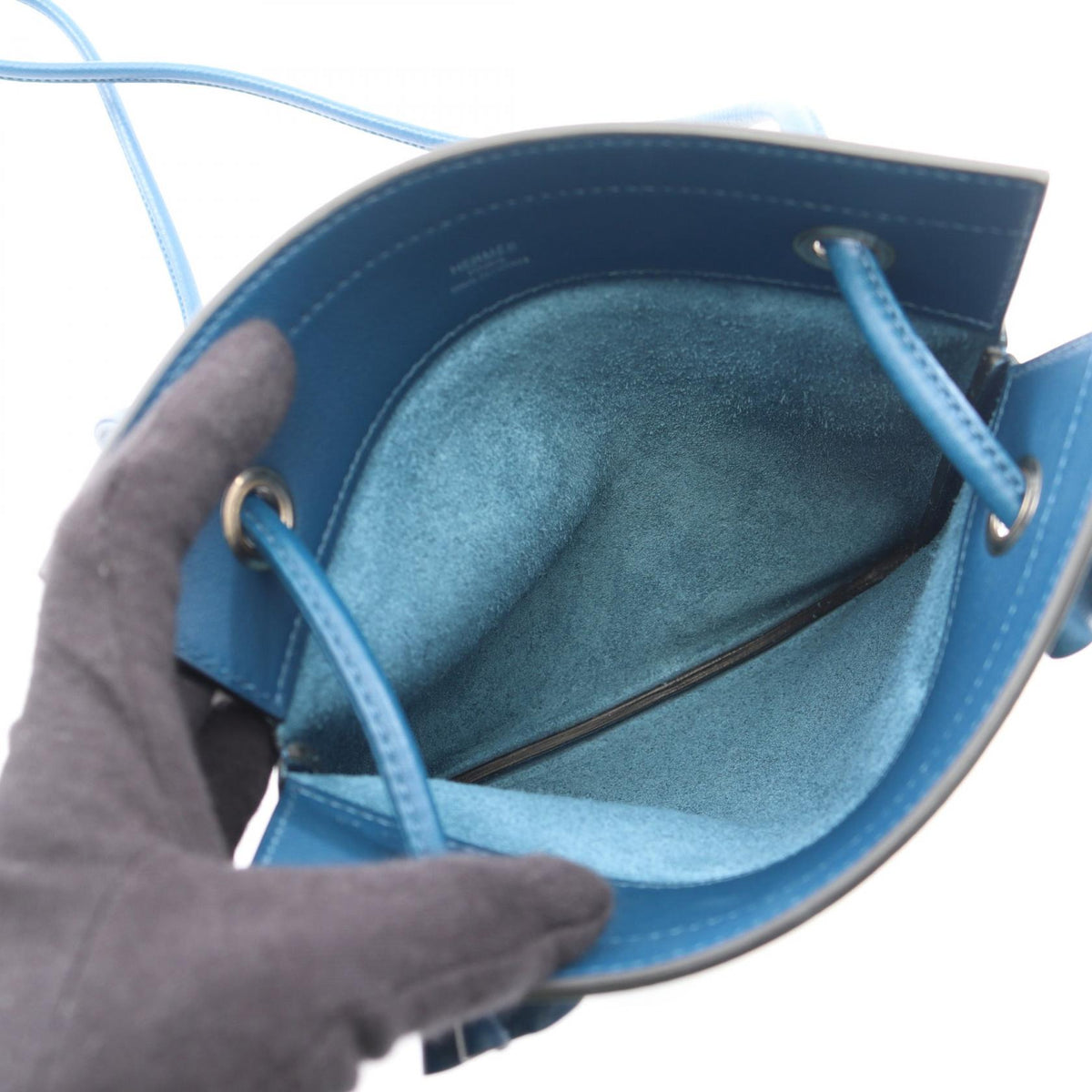 HERMES Arine Mini Shoulder BagBlue de malte Blue de malte Blue Evercolor leather leather Evercolor leather 2101220011956