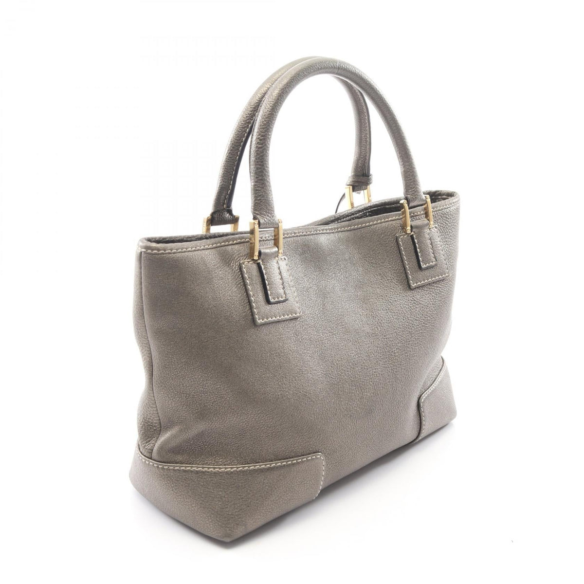 LOEWE Amazona Justa Handbag Gray leather 2101220012441