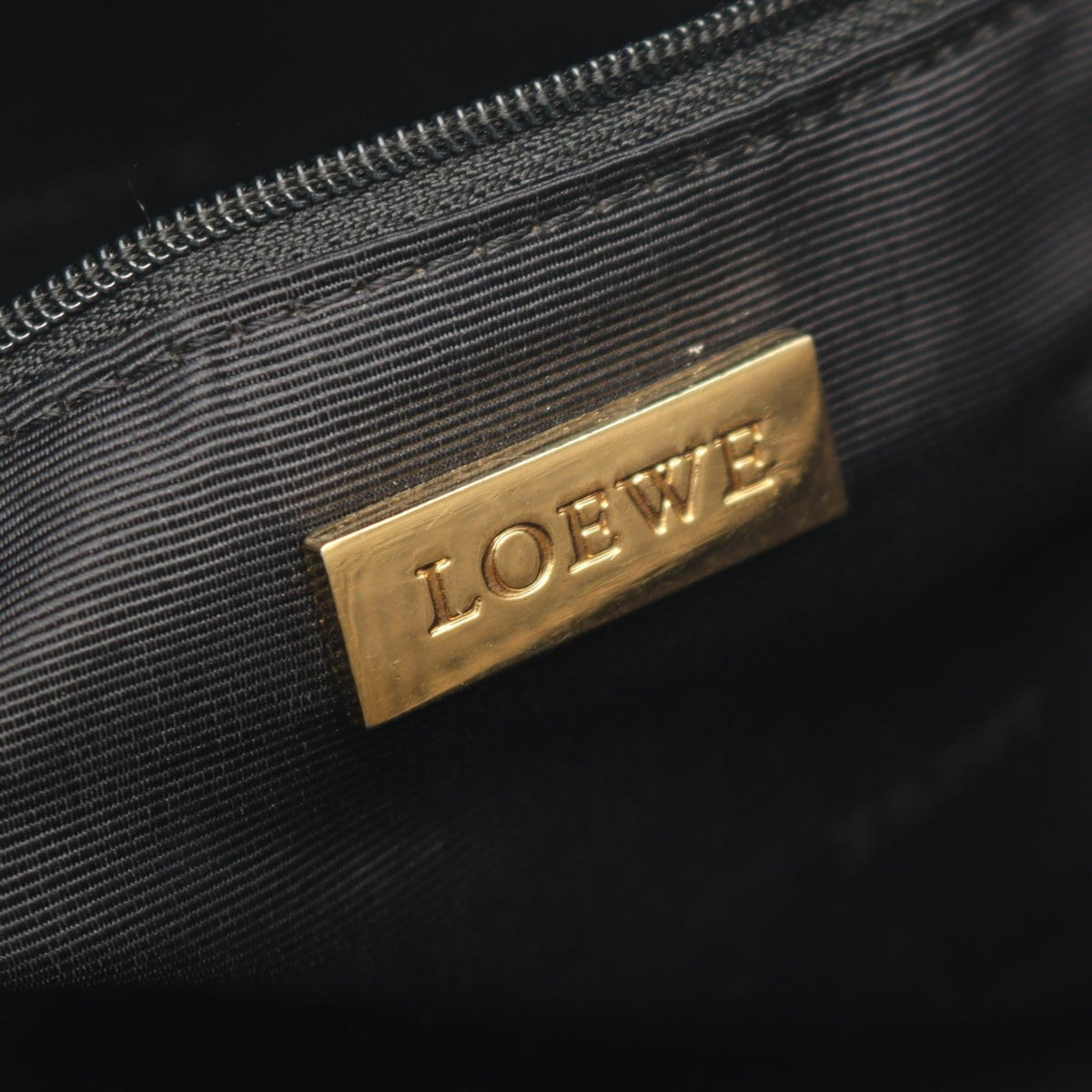 LOEWE Amazona Justa Handbag Gray leather 2101220012441