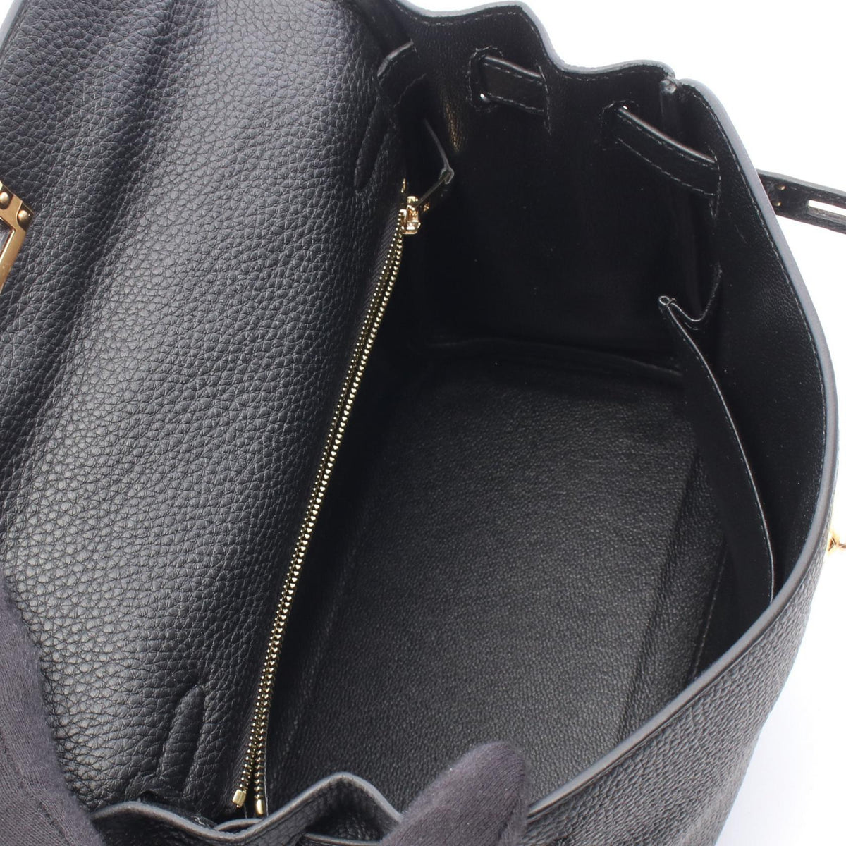 HERMES Kelly 25 inseam 2WAY HandbagNoir Black Noir Black Black Togo leather leather Togo leather 2104102522878