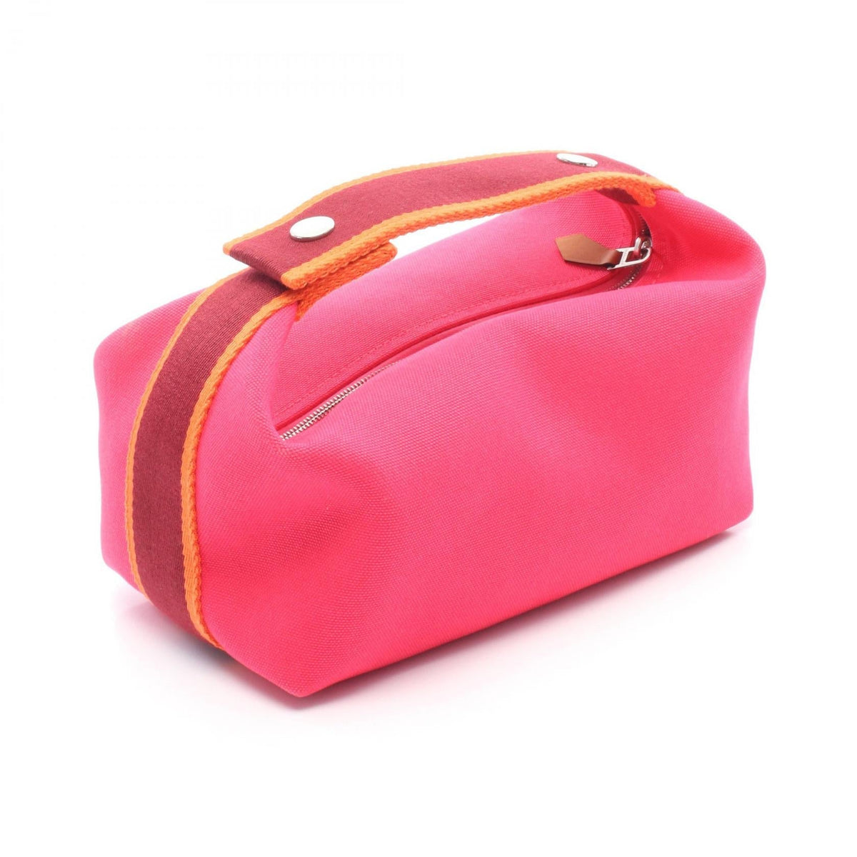 HERMES Bride a BracPM Handbaghibiscus hibiscus Pink/Bordeaux/Orange canvas 2120300054935