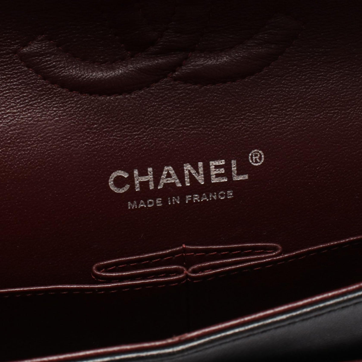 CHANEL Black Matelasse W flap Lambskin (sheep leather) 2101220011208